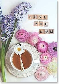 Mother's Day Card - LOVE YOU MOM