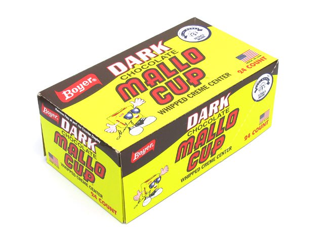 Mallo Cups Dark - 1.5 oz 2-pack - box of 24