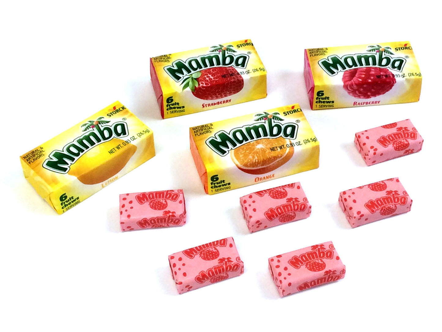 Mamba Fruit Chews - 0.93 oz roll