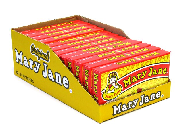 Mary Janes - 3.5 oz theater box - case of 12