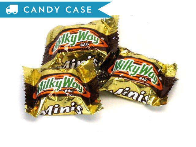 Milky Way Mini Bars - bulk 20 lb case (1040 ct)