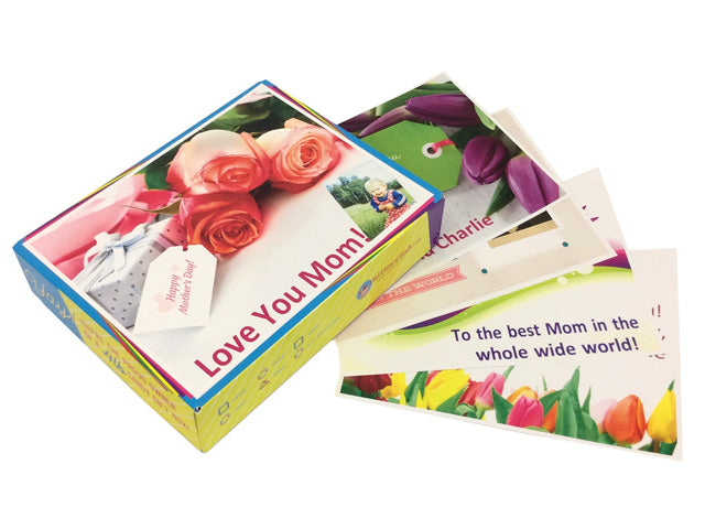 Personalized Mother's Day box tops