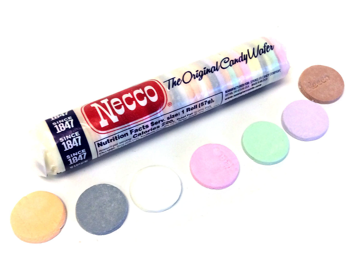 Necco Wafers - 2 oz roll