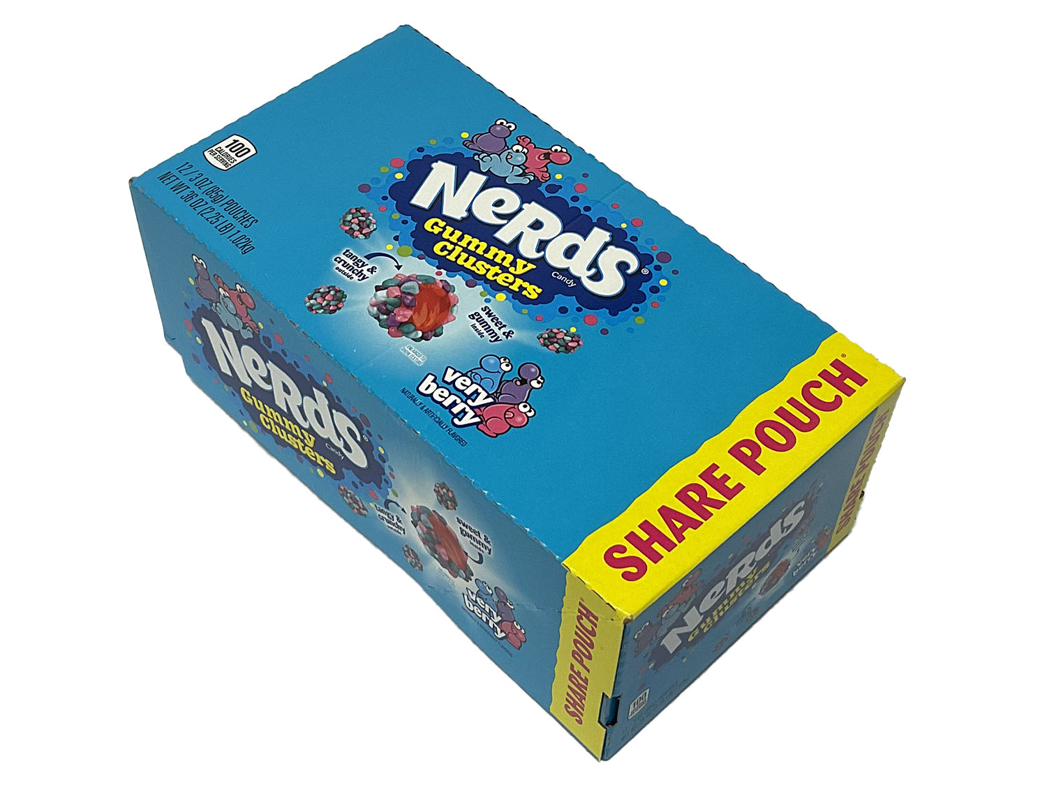 Nerds Gummy Clusters Candy, 12 pk./3 oz.
