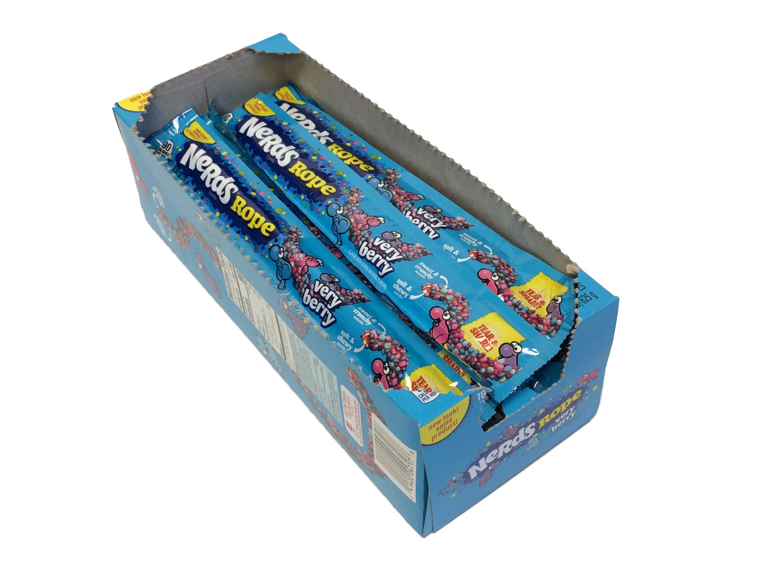 Nerds Rope - Very Berry - 0.92 oz - box of 24 open