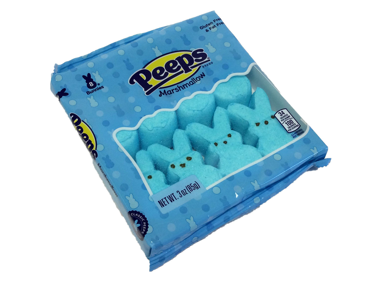 Peeps Blue Bunnies - pack of 8