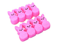 Peeps Pink Marshmallow Bunnies box of 8