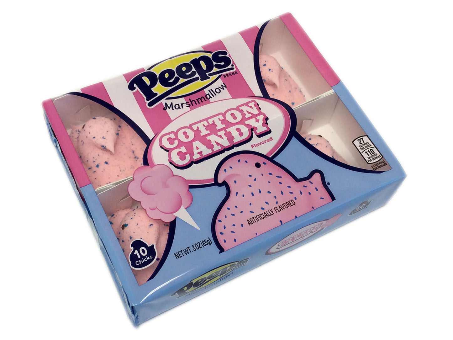 PEEPS Cotton Candy Chicks - pack of 10