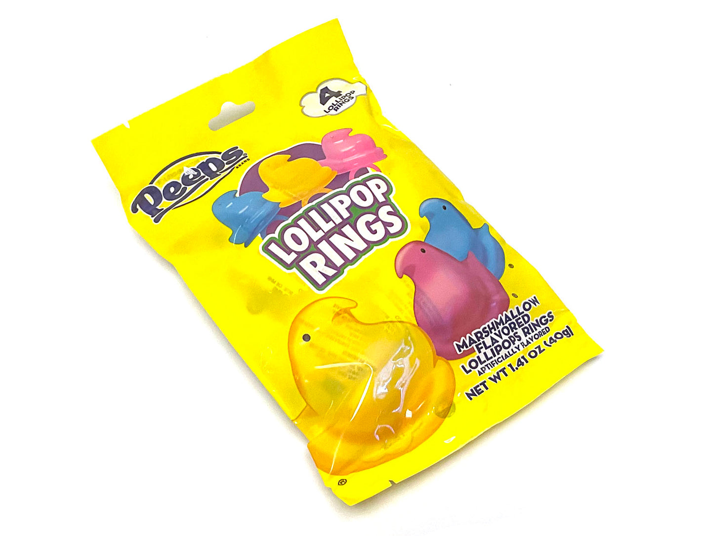 PEEPS Lollipop Rings - 4-pack