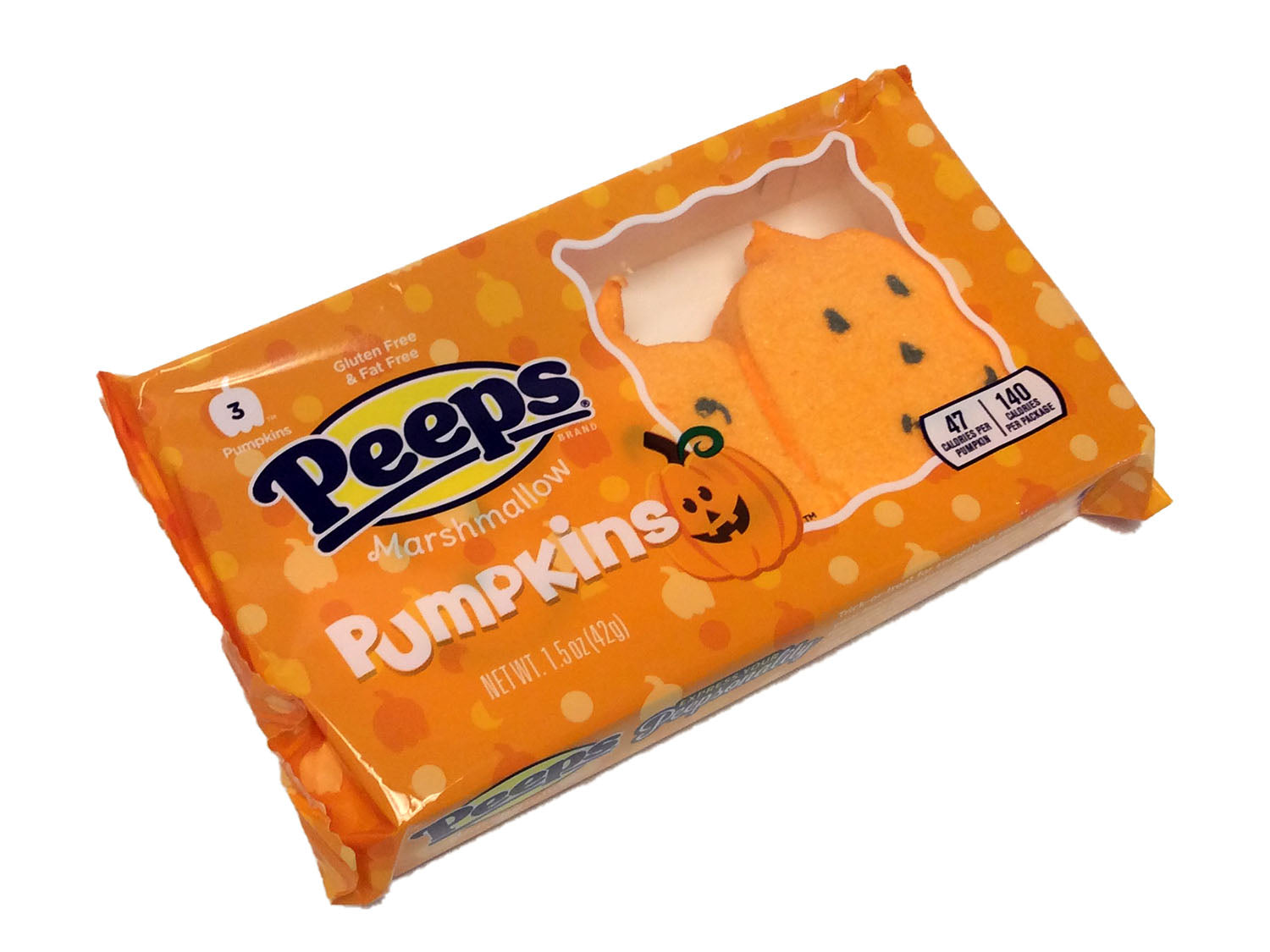 Peeps Marshmallow Pumpkins - pack of 3