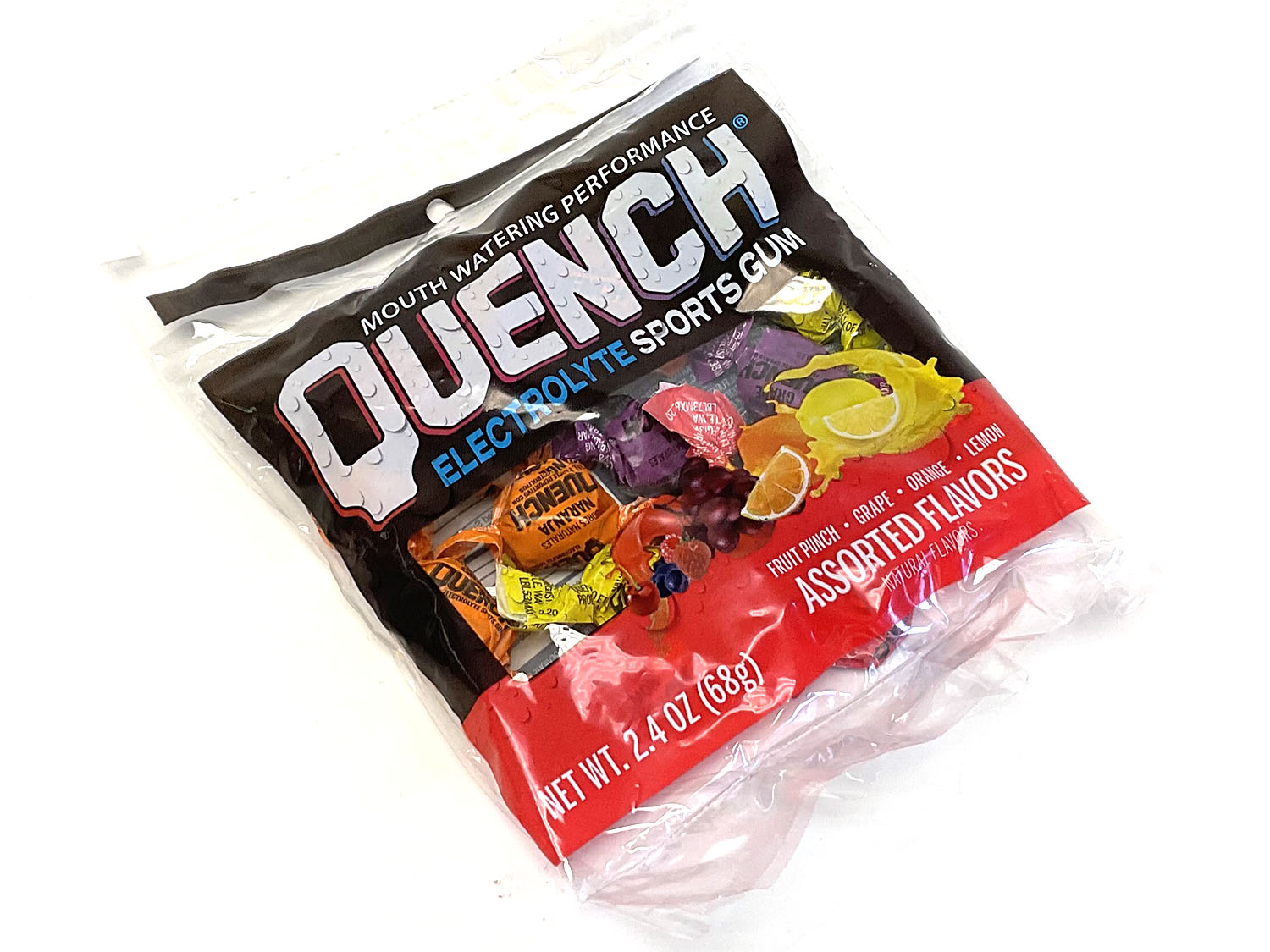 Quench Gum Assorted Flavors - 2.4 oz bag