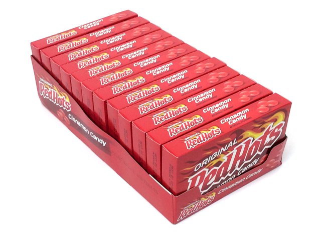 Red Hots - 5.5 oz theater box - case of 12