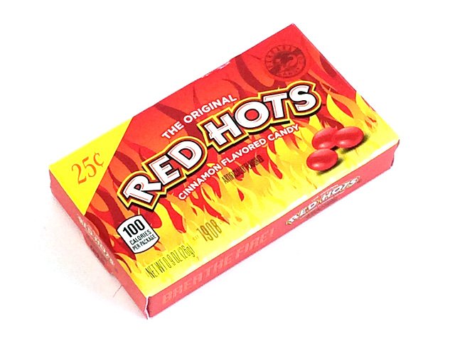 Red Hots - 0.9 oz box