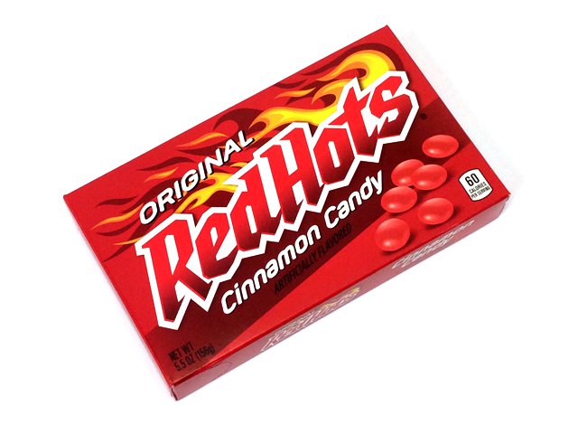 Red Hots - 5.5 oz theater box