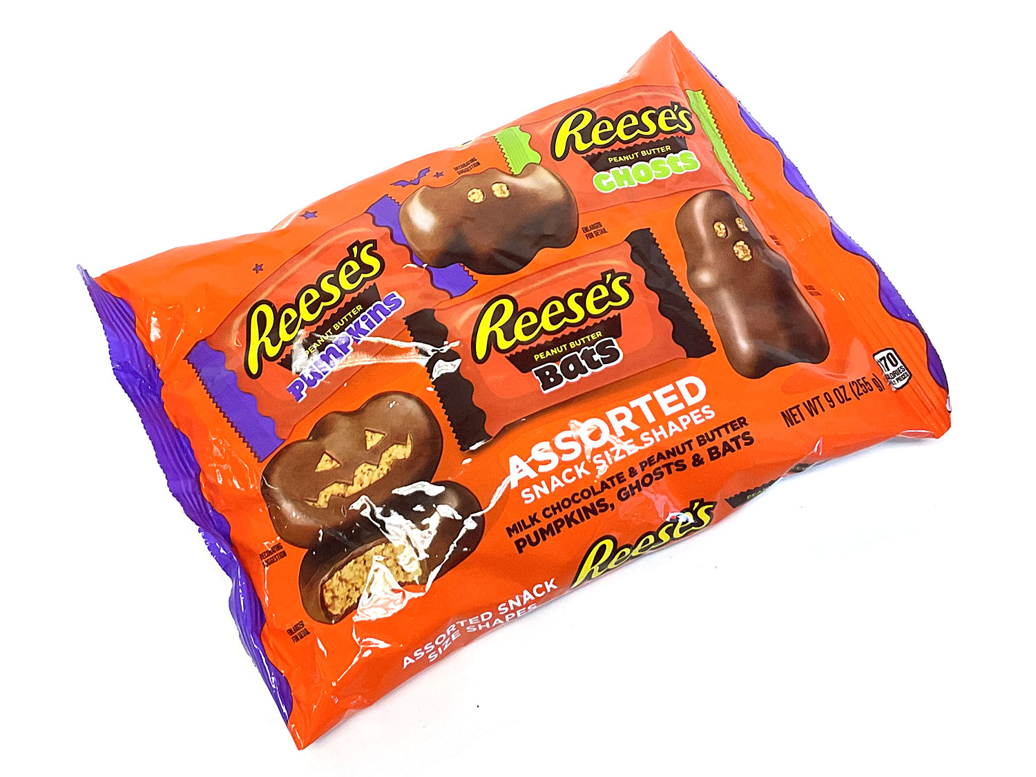 Reese's Assorted Halloween Shapes - 9 oz Bag