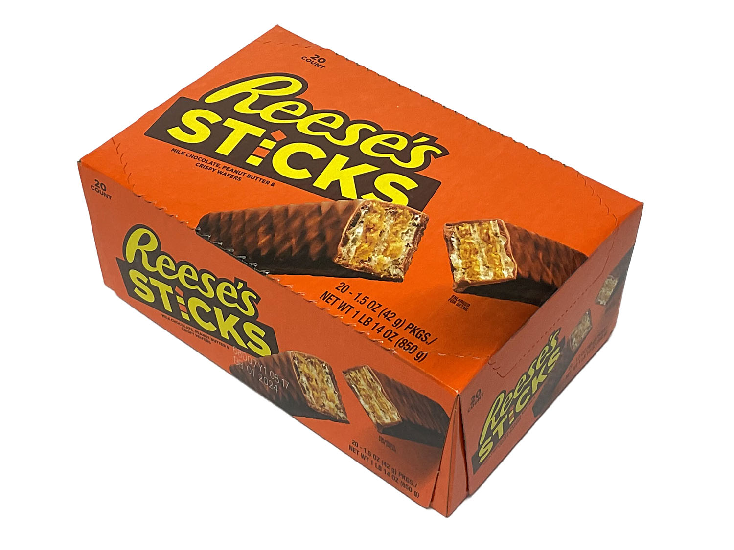 Reese's Sticks - 1.5 oz pkg - box of 20