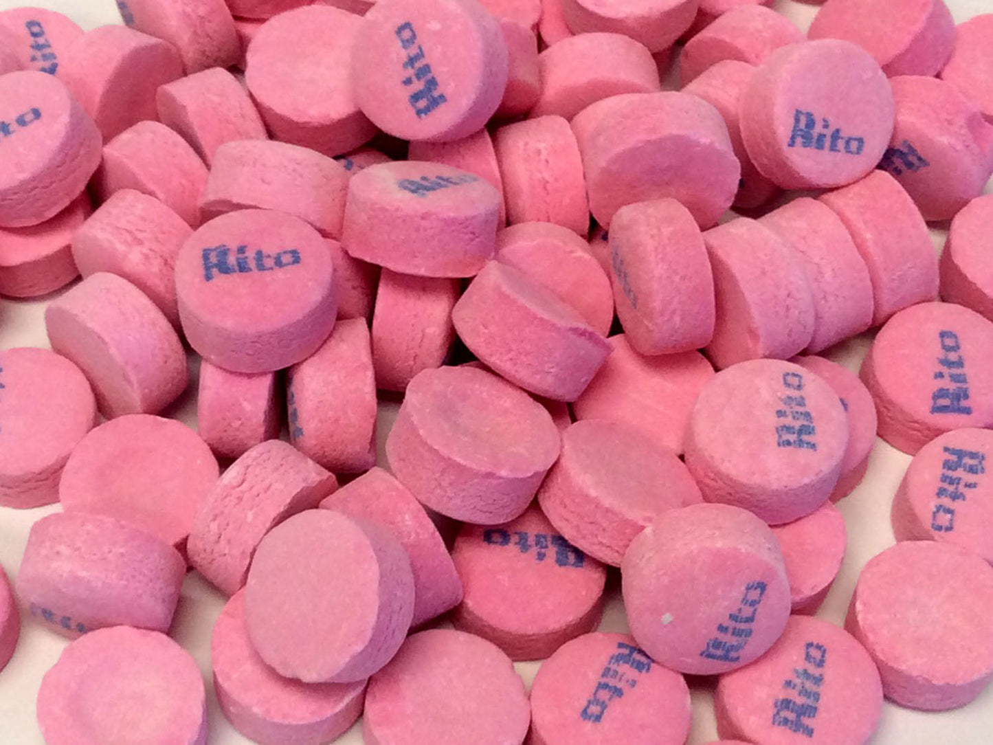 Rito Mints - Wintergreen (pink) - Bulk 3 lb bag (461 ct)