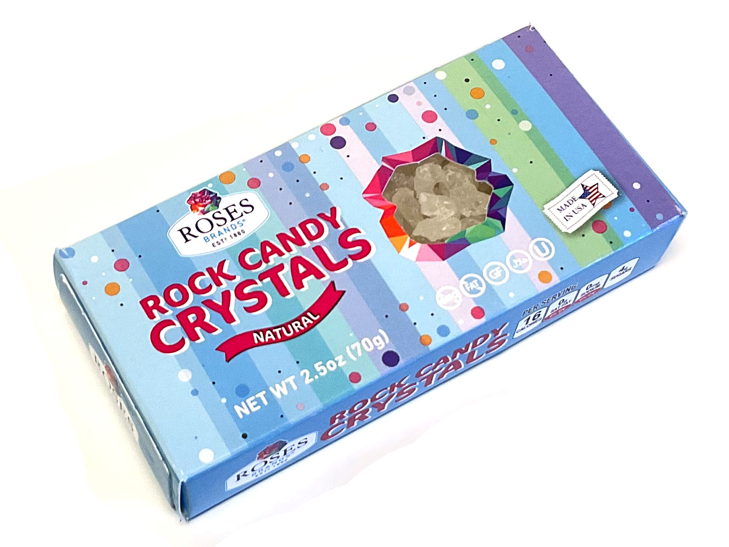 Rock Candy Crystals - 2.5 oz box