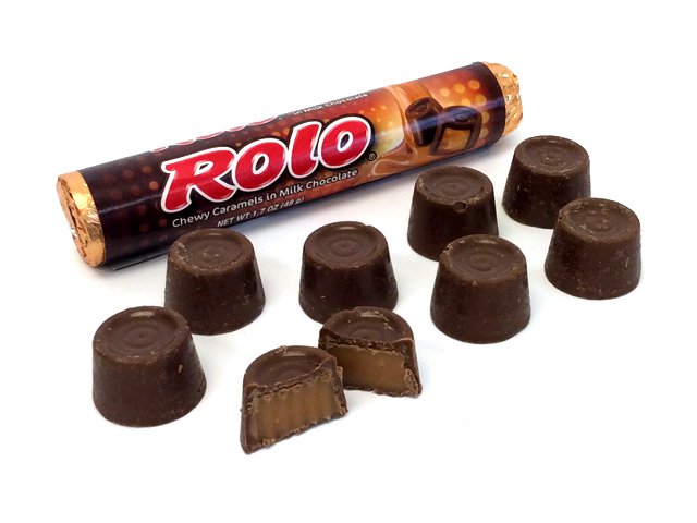 Rolo - 1.7 oz roll - open