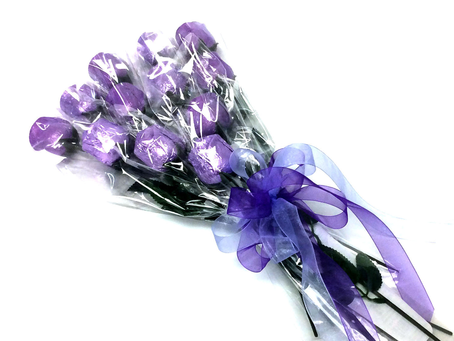 Chocolate Roses Bouquet - purple