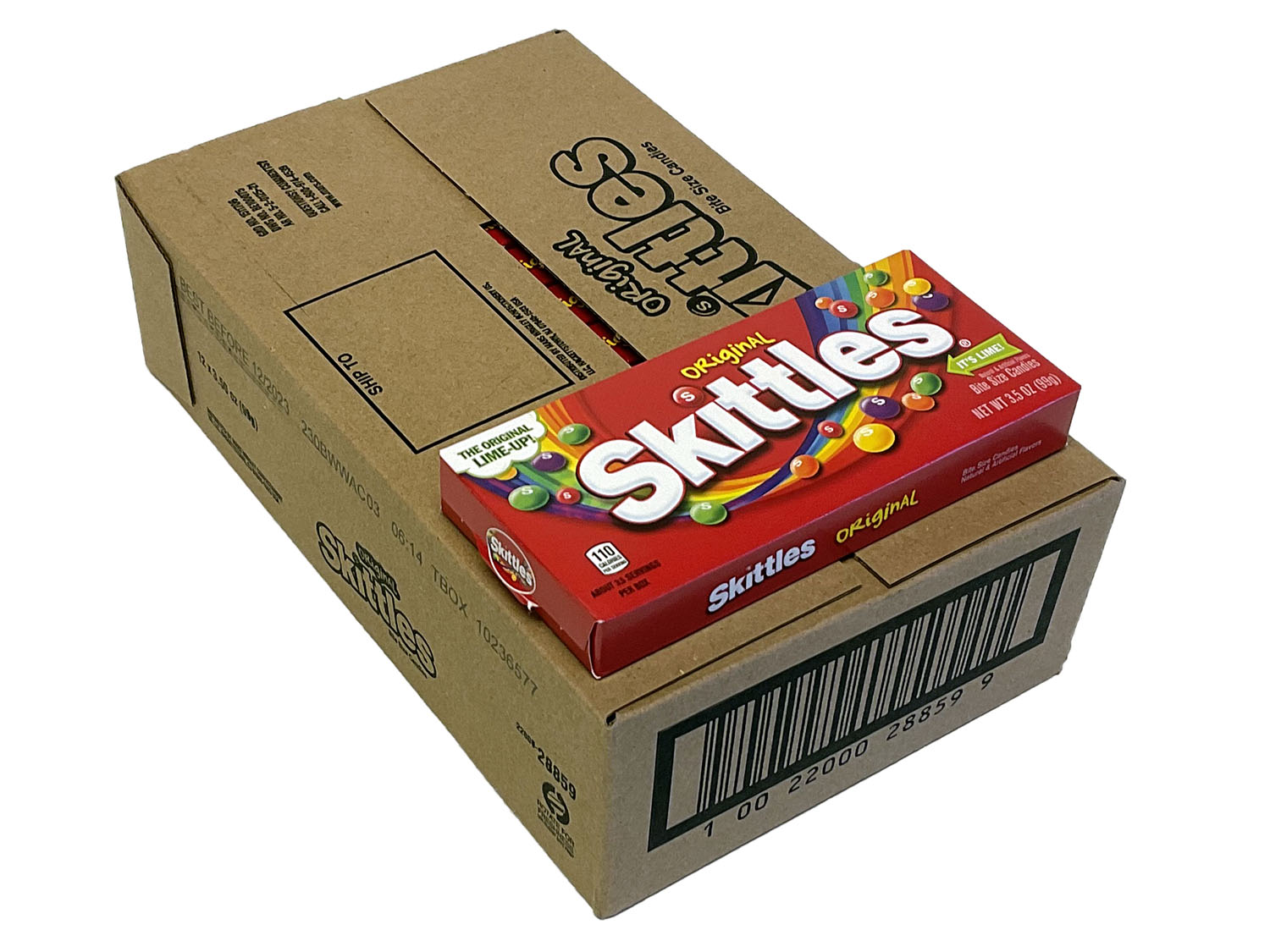 Skittles Original - 3.5 oz theater box - case of 12
