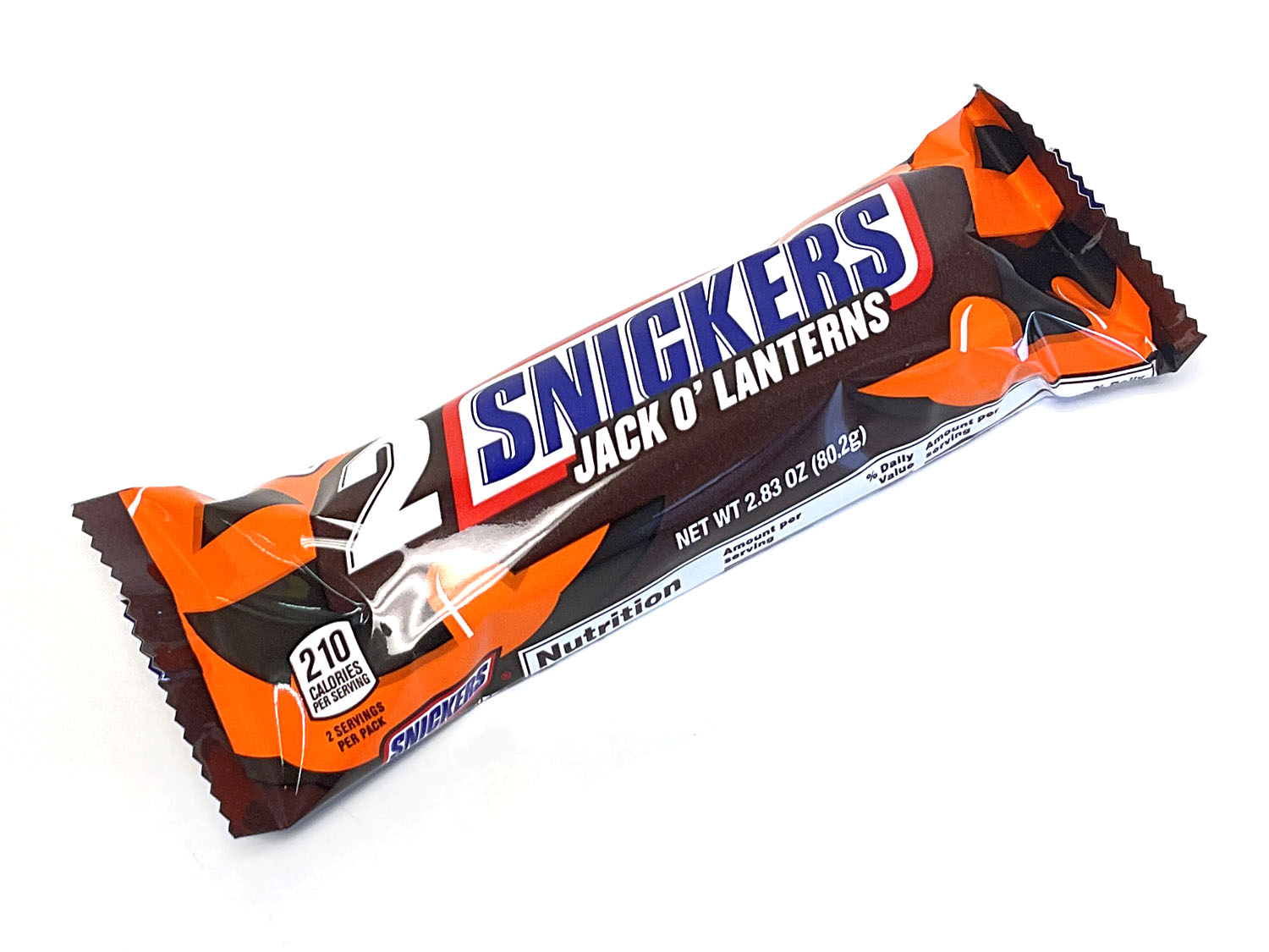 Snickers Jack-O-Lantern - 2 pack