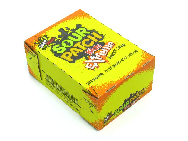 Sour Patch Kids Extreme - 3.5 oz theater box - case of 12