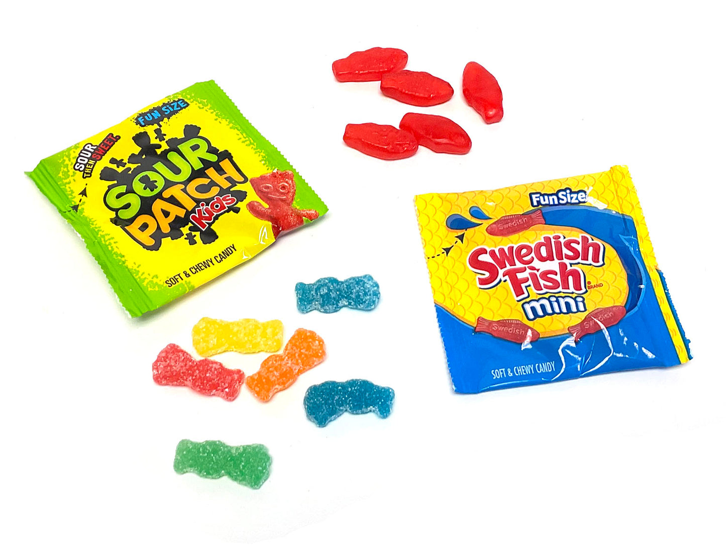 Sour Patch / Swedish Fish mini bags 