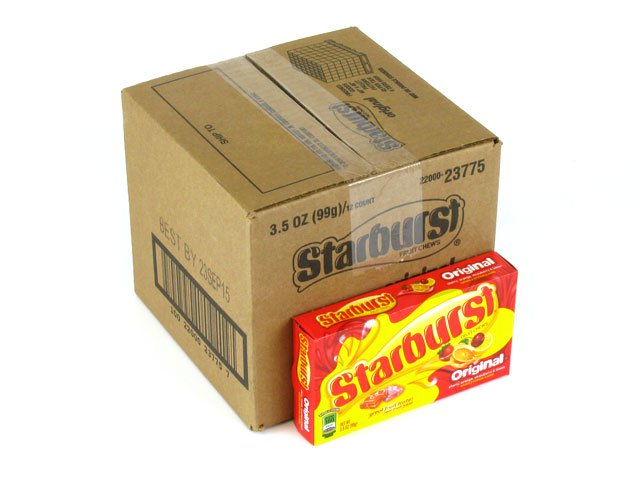 Starburst Original - 3.5 oz theater box - case of 12