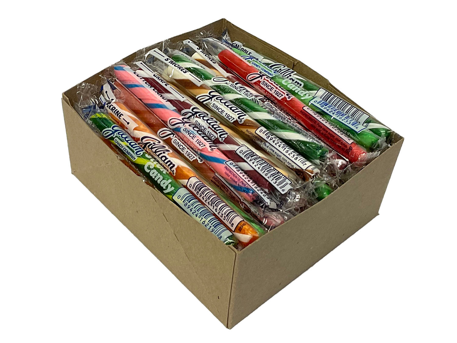 Stick Candy - assorted flavors - box of 80