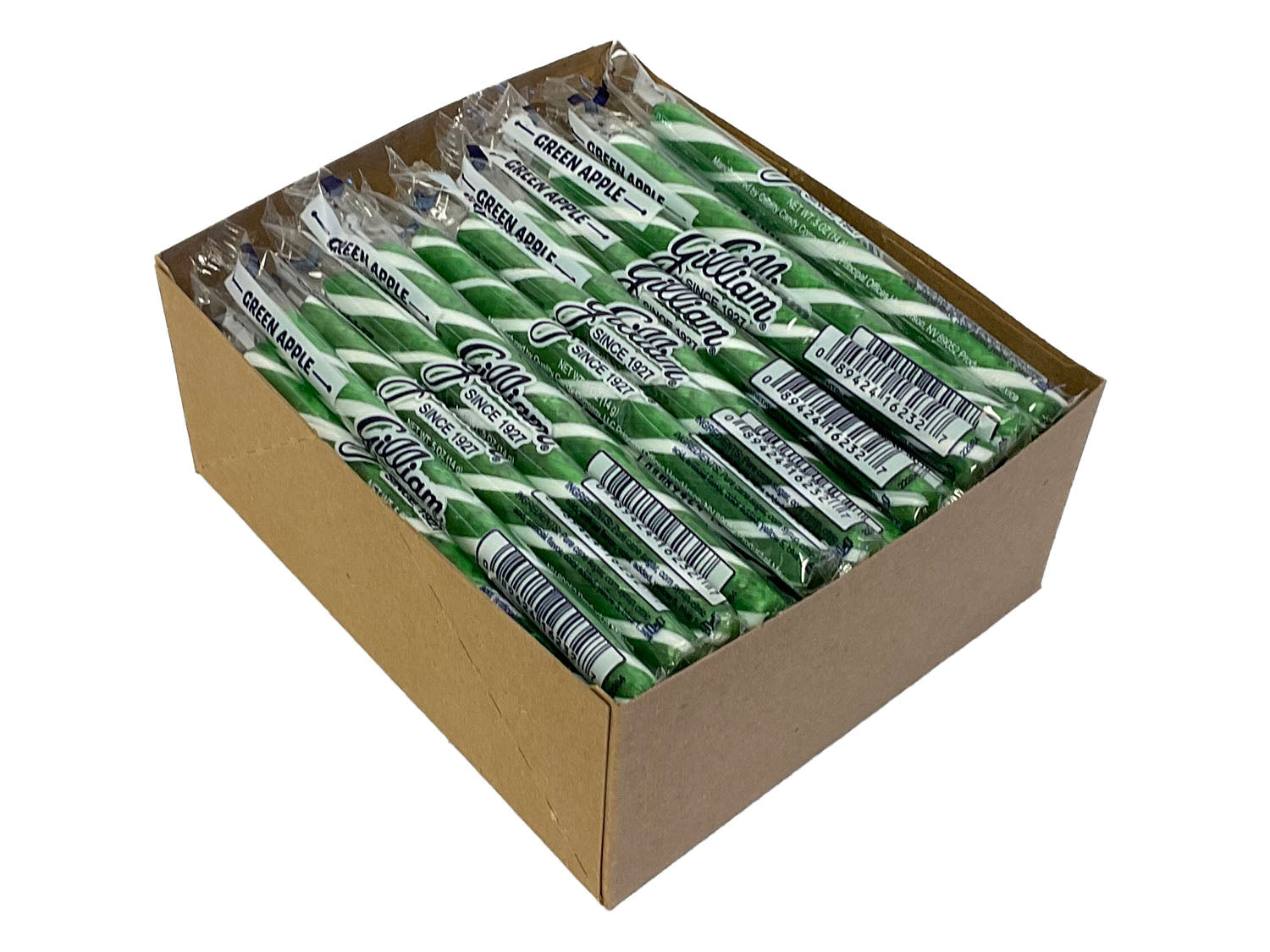 Stick Candy - green apple - box of 80
