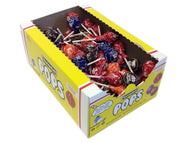 Tootsie Pops - assorted - box of 100 pops open