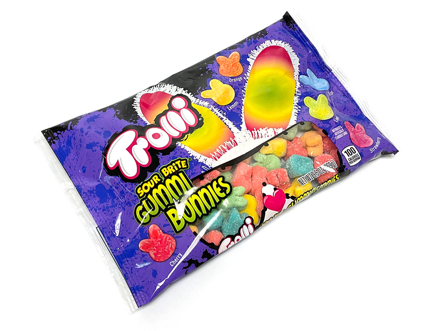 Trolli Sour Brite Gummi Bunnies - 9.5 oz bag