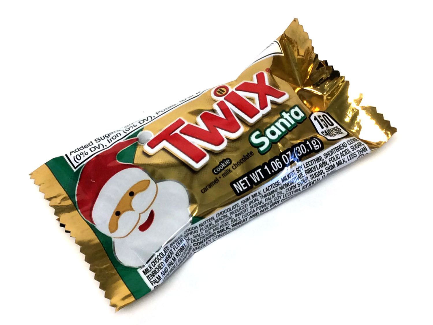 Twix Santa - 1.06 oz bar