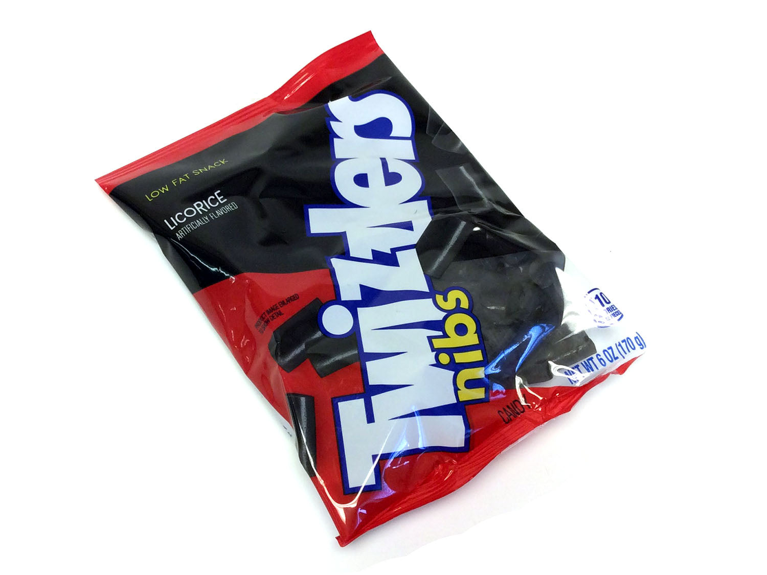 Twizzlers Licorice Nibs - 6 oz bag