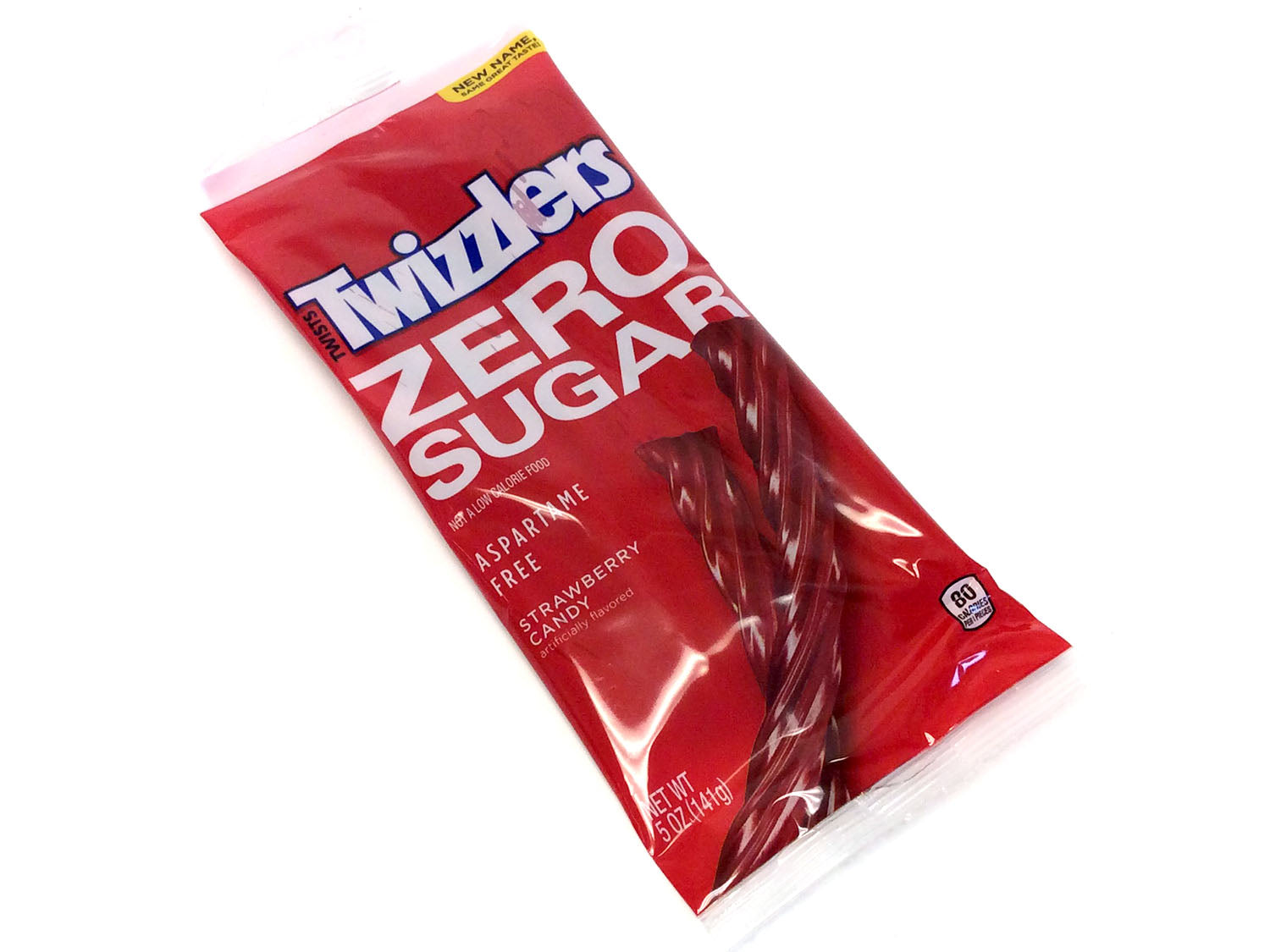Twizzlers Zero Sugar - Strawberry Twists 5 oz bag