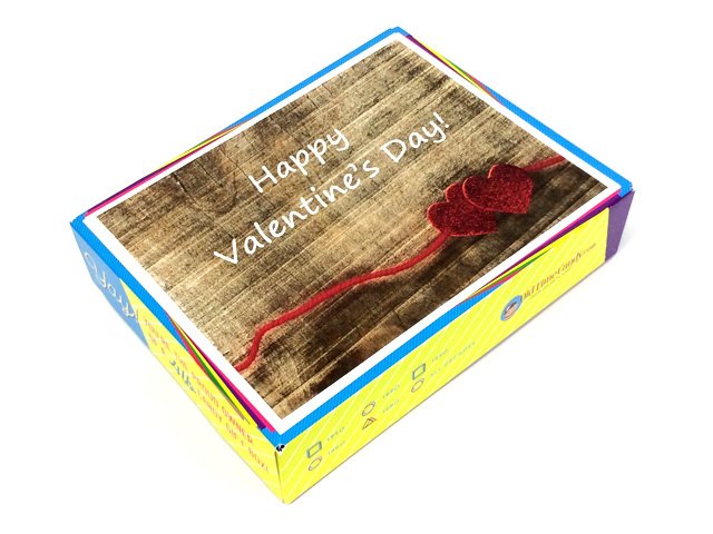 Valentine's Day Decade Gift Box - Hearts on Wood