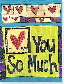 Valentine's Day Card - I love you so much