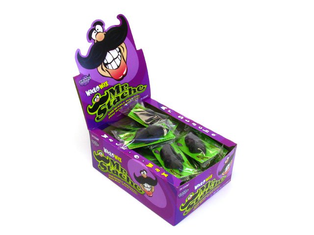 Wax Mustaches - box of 24 open